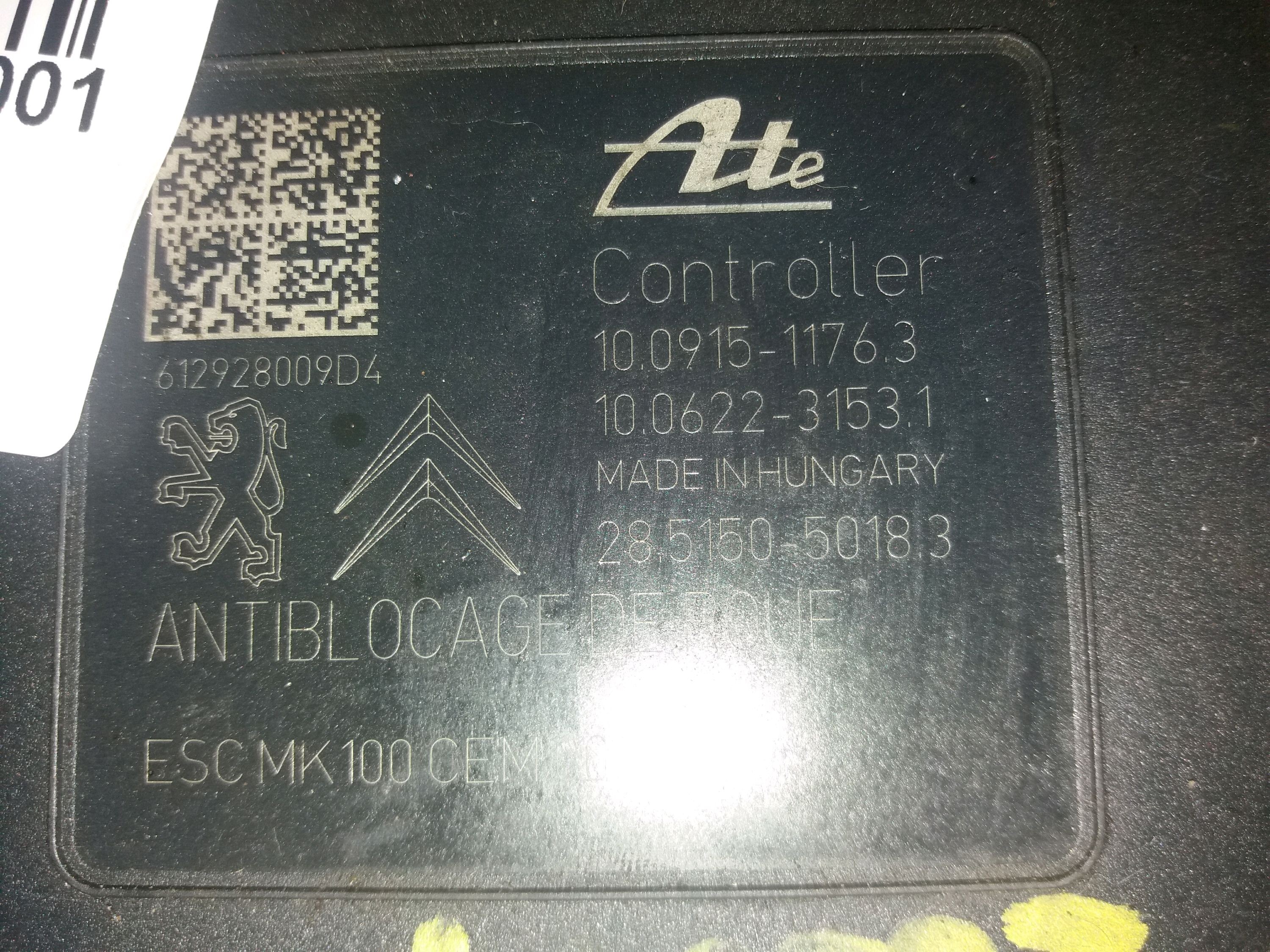 UNITE HYDRAULIQUE ABS