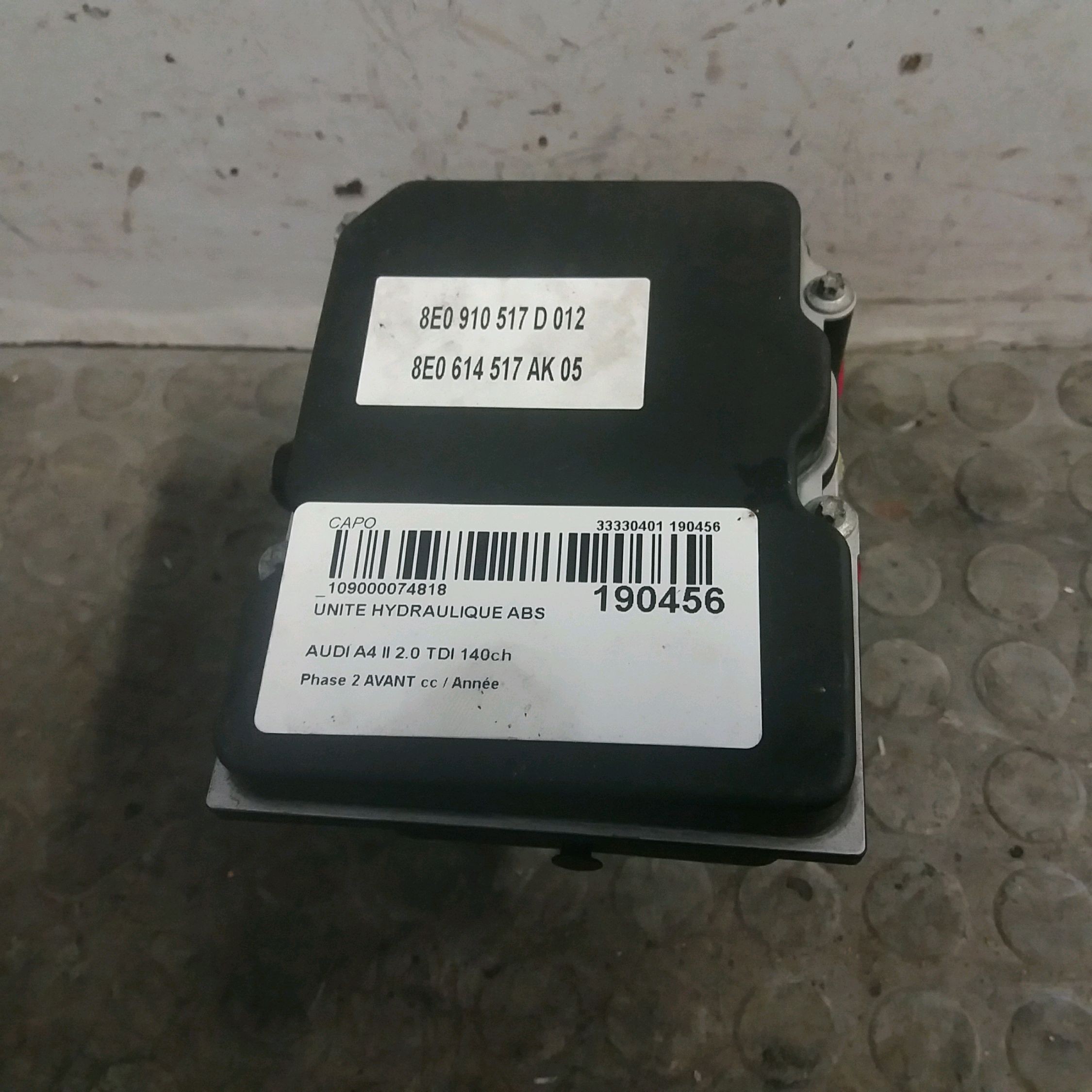 UNITE HYDRAULIQUE ABS