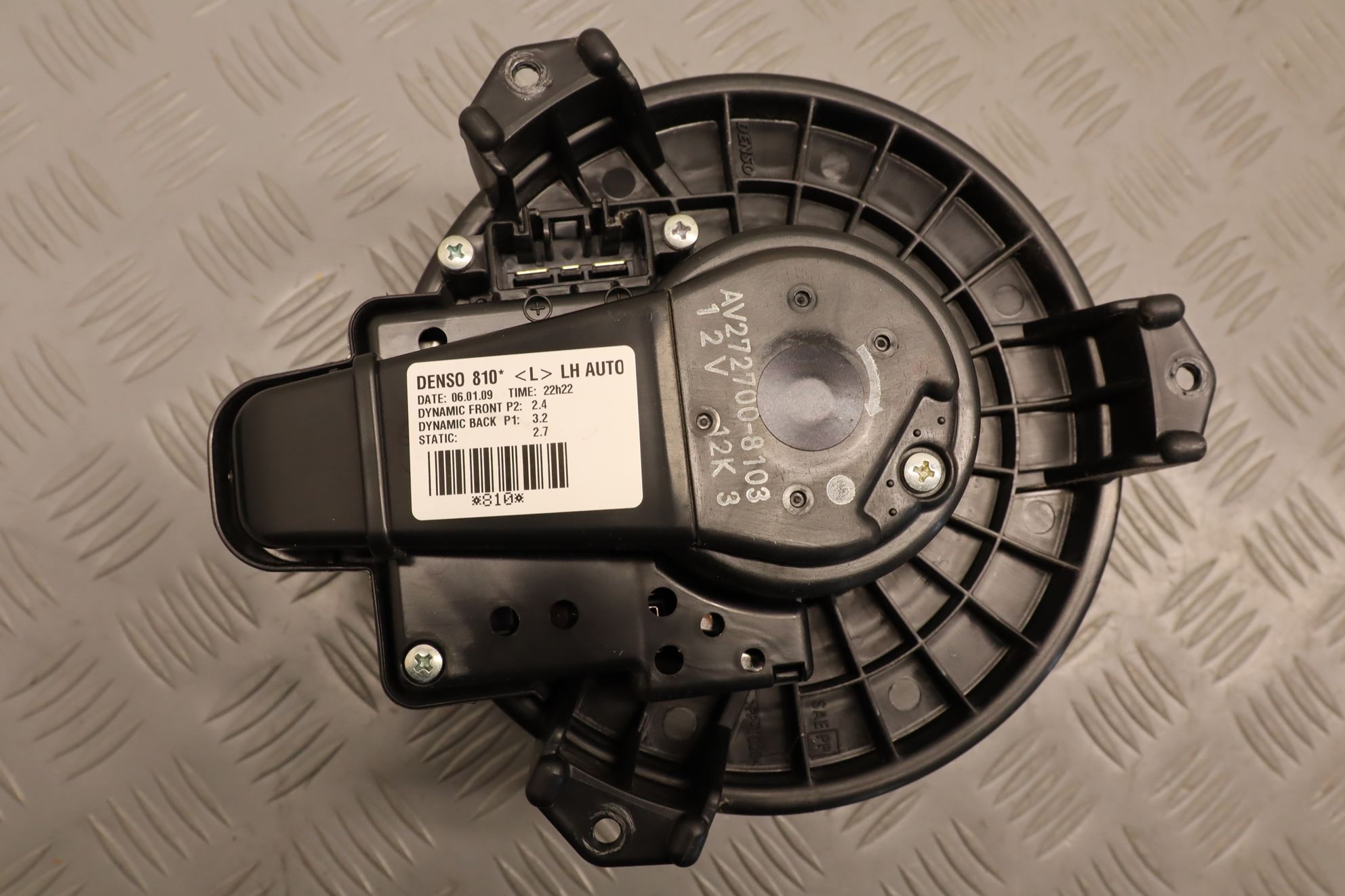 VENTILATEUR DE CHAUFFAGE