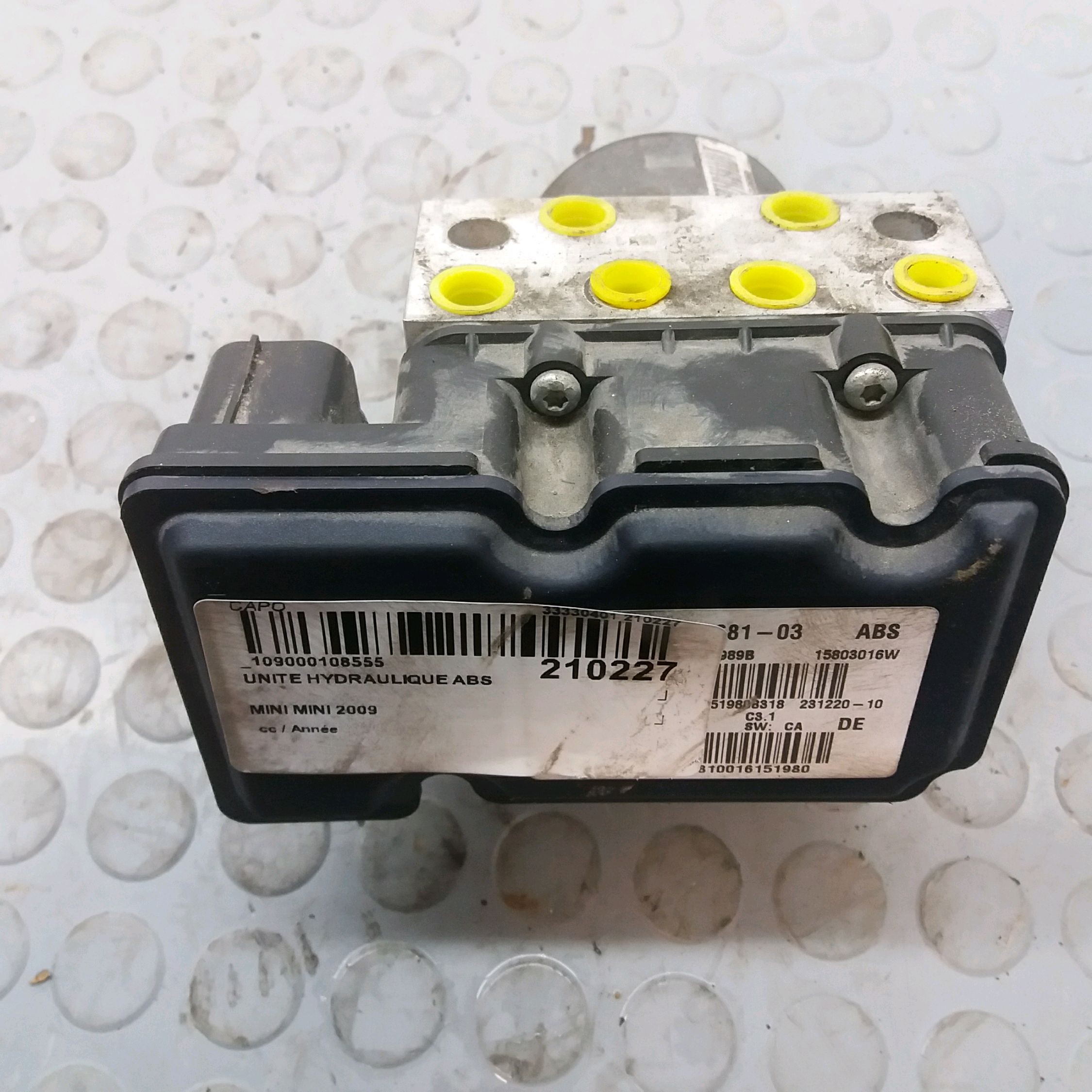 UNITE HYDRAULIQUE ABS
