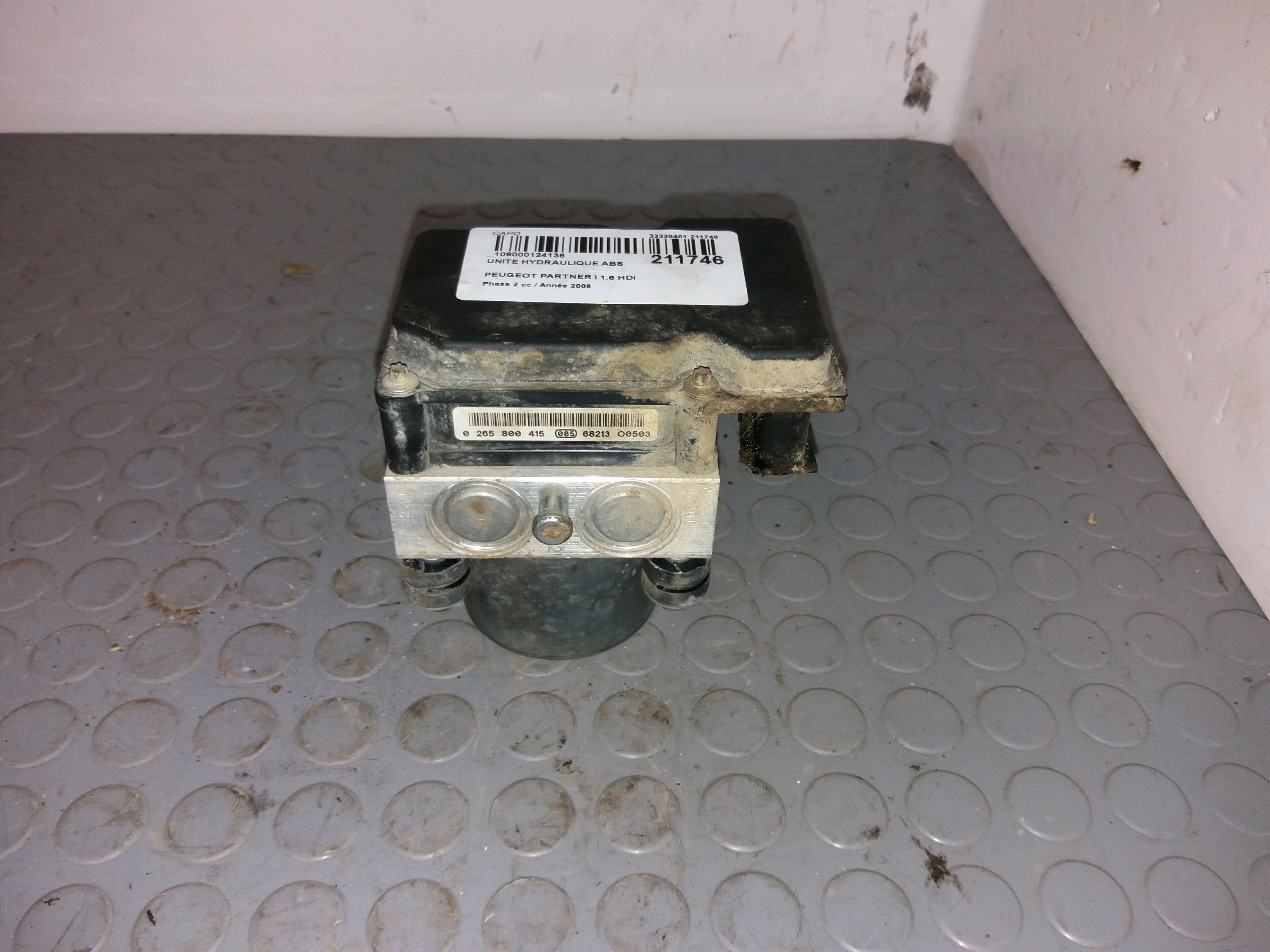 UNITE HYDRAULIQUE ABS