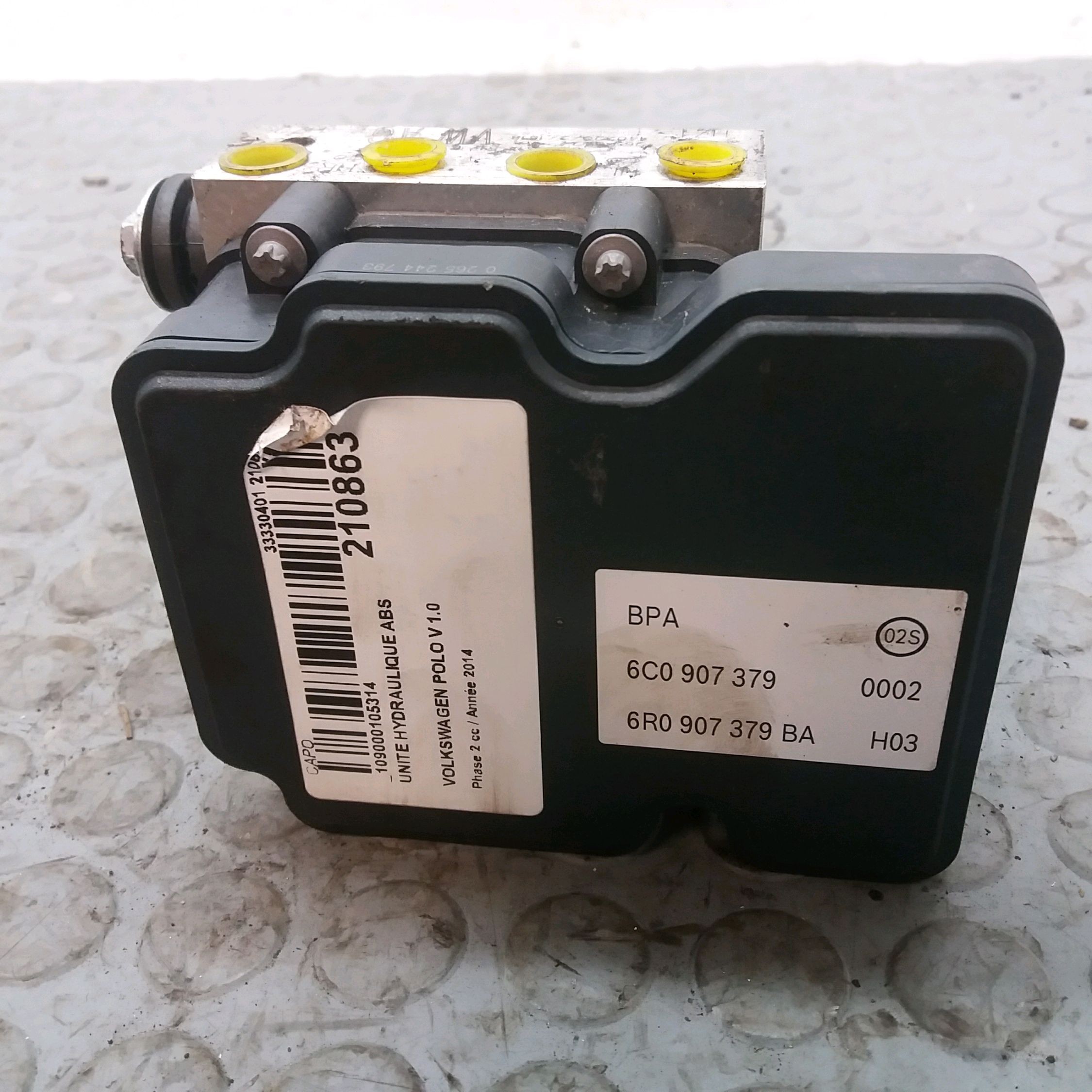 UNITE HYDRAULIQUE ABS
